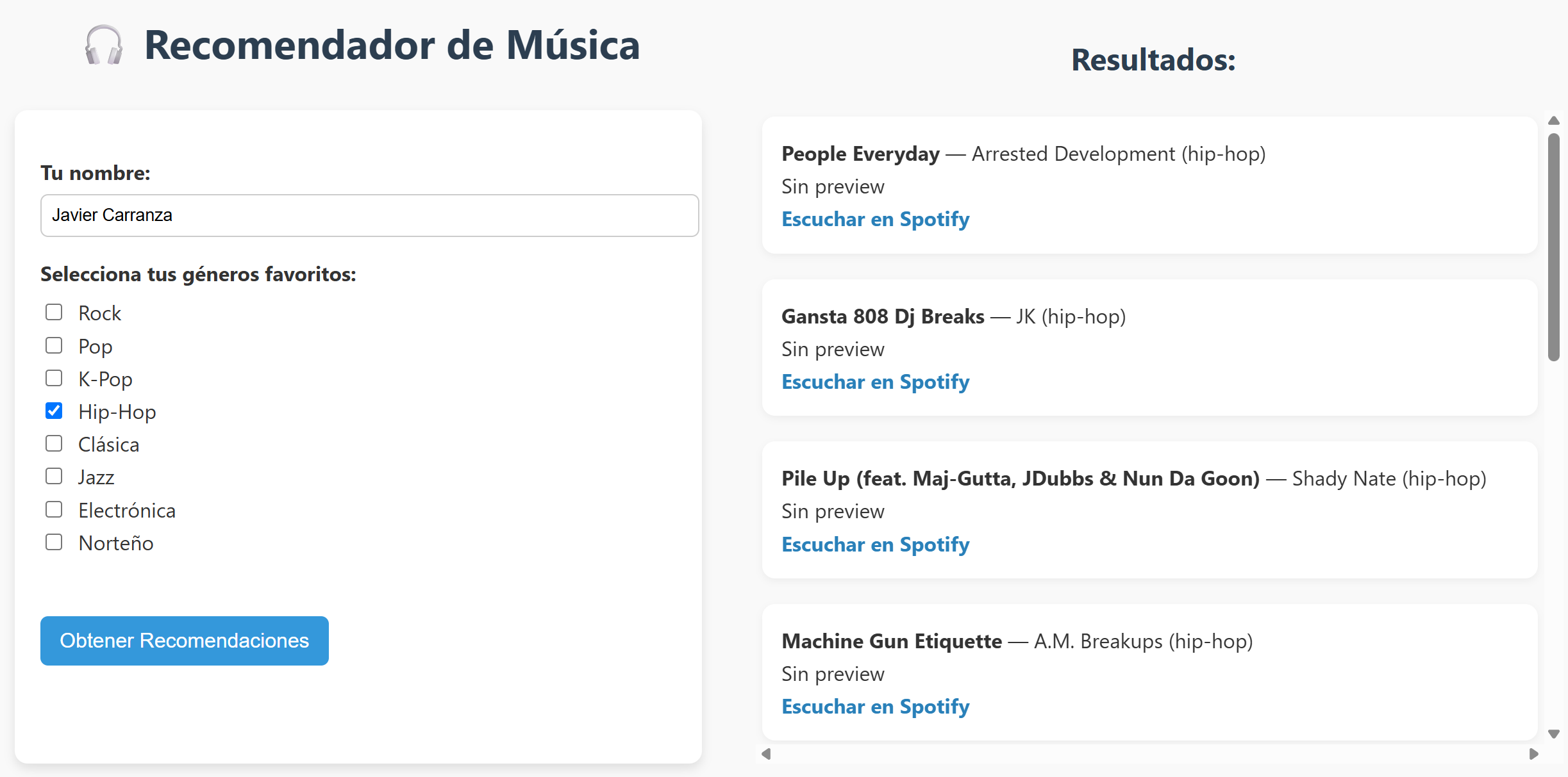 Imagen del Proyecto 5: Recomendador de Música